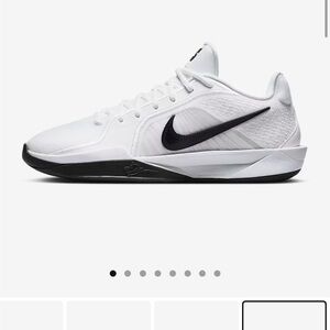 NWT Nike Sabrina 2 TB White Black Athletic Shoes